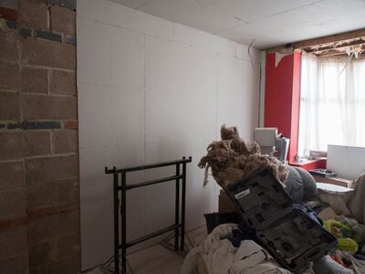 Maison sous travaux pour améliorer un dpe d.